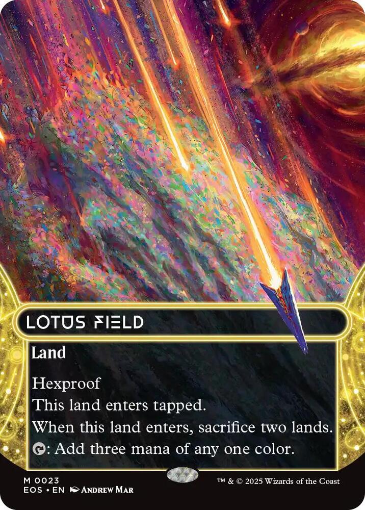 Lotus Field  23 (Edge of Eternities: Stellar Sights)  - Borderless