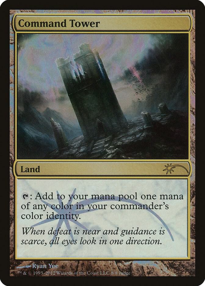 Command Tower 8/8 (Judge Promos)  - Foil