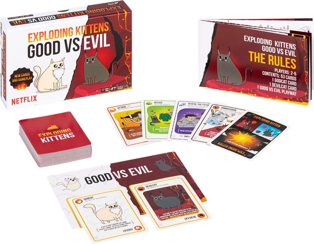 Exploding Kittens Good vs Evil
