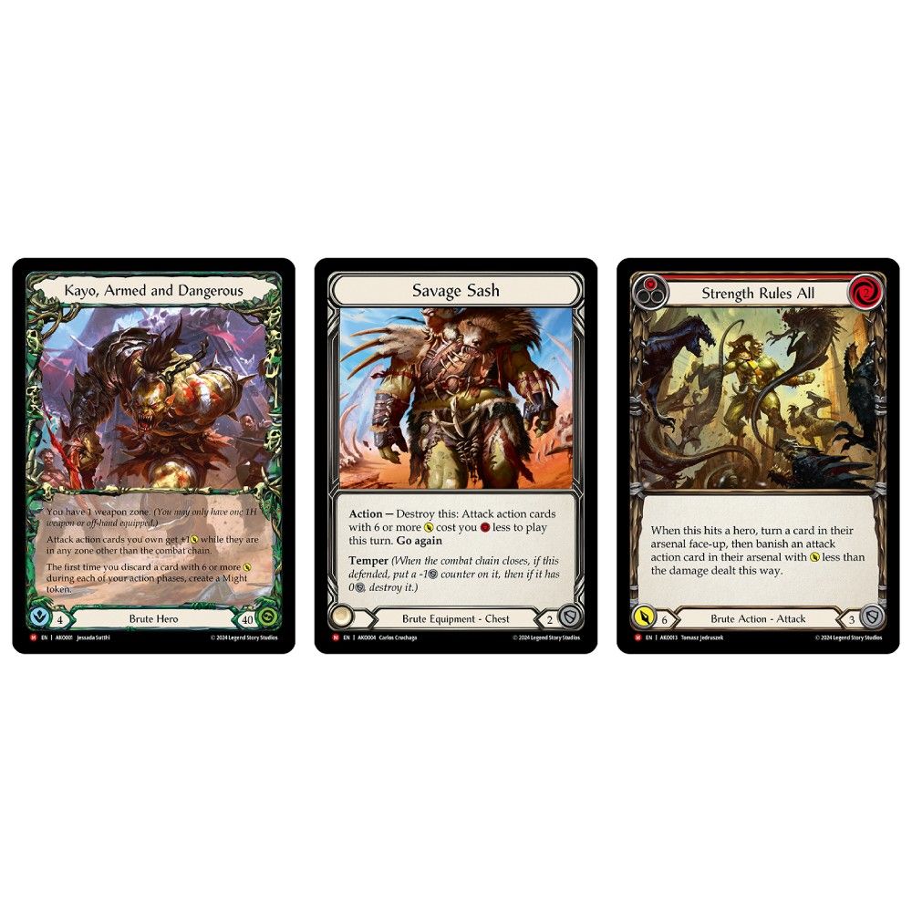 Flesh and Blood TCG - Armory Deck Kayo - Good Games