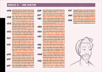 Close-up of Cantaloop Book 2 cover art with red background