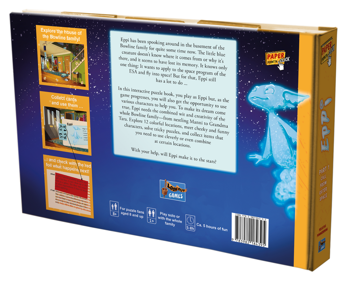 Game board of Eppi featuring colorful illustrated paths, character icons, and vibrant scenery for players to explore