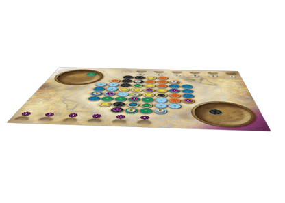Cover image of Patterns: A Mandala Game with colorful mandala artwork
