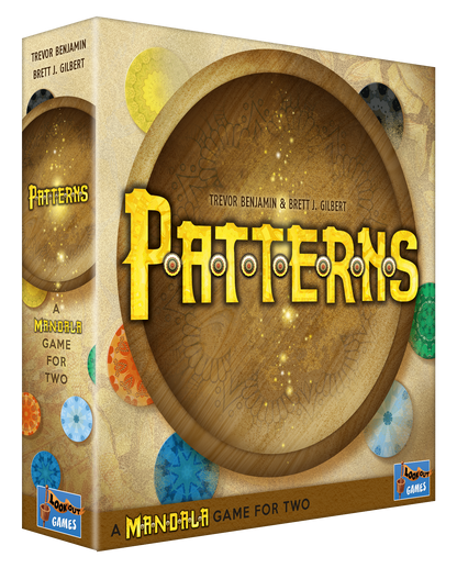 Component display of Patterns: A Mandala Game showing circular board