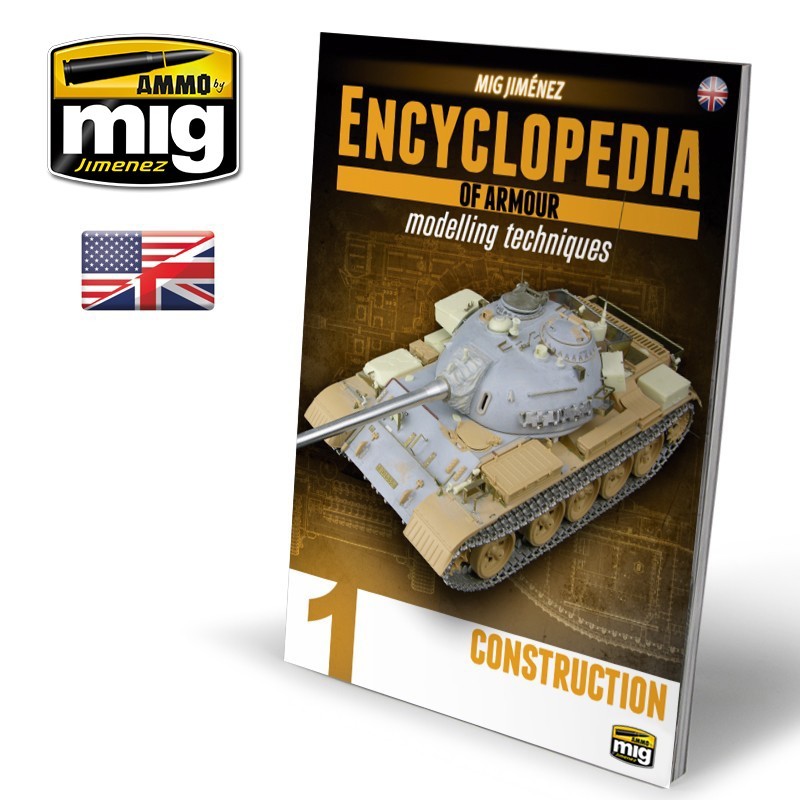 Ammo by MIG - Book - Encyclopedia Of Armour Modelling Techniques – Vol. 1 Construction - Good Games
