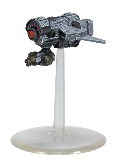 Enforcer Missile Shield Drone miniature figure on clear base