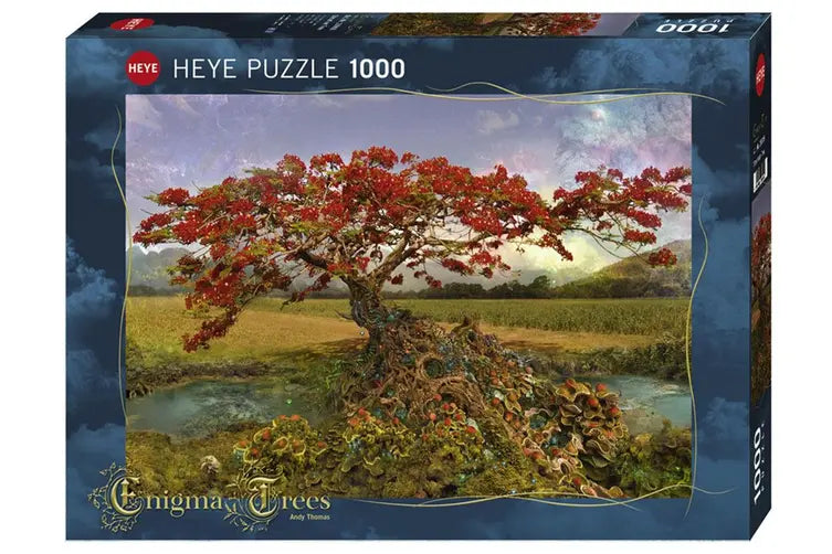 Heye - Puzzle - Enigma Trees (Strontium) - 1000 Piece Jigsaw - Good Games