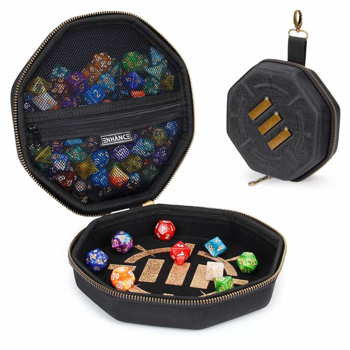 Enhance Collectors Edition Tabletop Dice Case - Black - Good Games