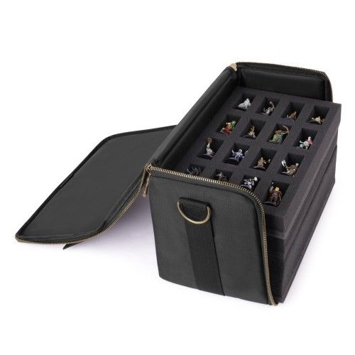 Enhance Tabletop - Miniature Figure Satchel - Black - Good Games