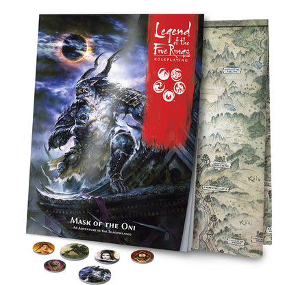 Fantasy Flight Games Legend of the Five Rings RPG Mask of the Oni Adventure - Good Games