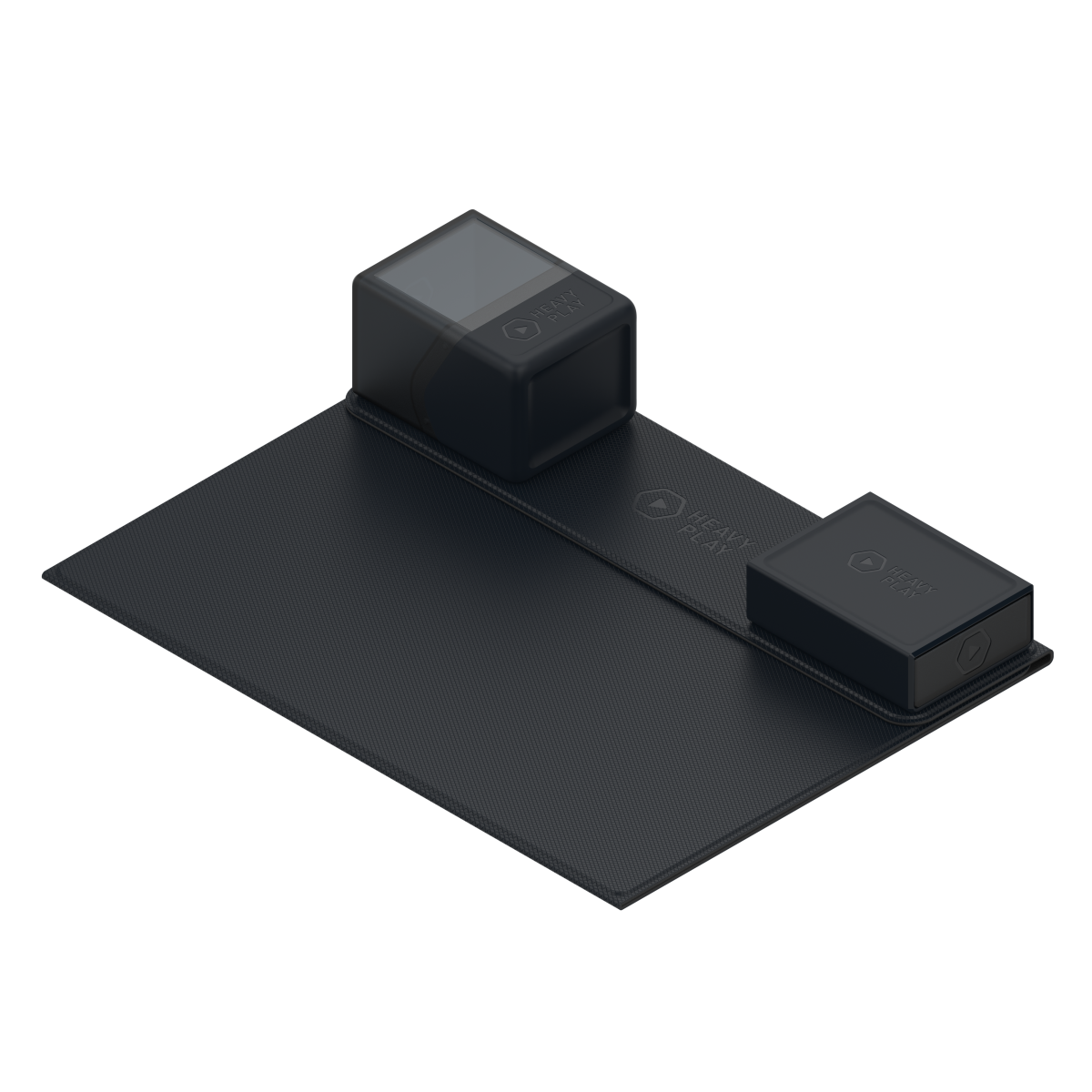 Heavy Play: ETB Playmat - Warlock Black - Good Games