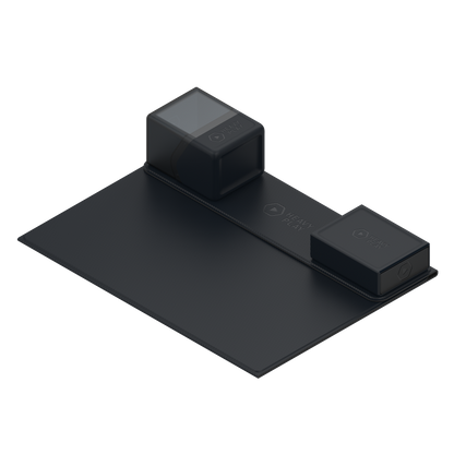 Heavy Play: ETB Playmat - Warlock Black - Good Games