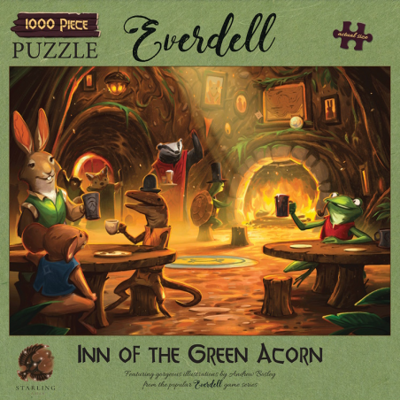 Everdell - Inn of the Green Acorn - 1000 Piece Jigsaw - Good Games