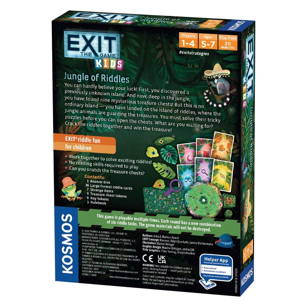 Exit: The Game - Kids The Jungle of Riddles - Good Games