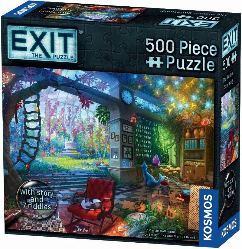 Exit the Game The Hidden Sanctuary (Game and Puzzle) (Preorder) - Good Games