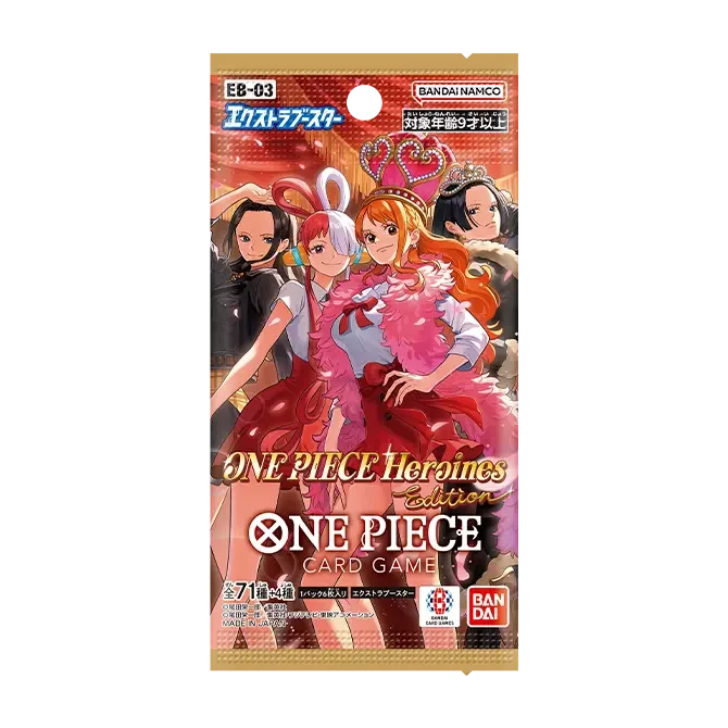 One Piece Card Game Extra Booster Pack Heroines Edition EB-03 BANDAI Japan