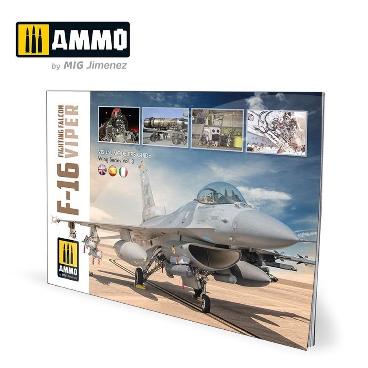 Ammo by MIG - Book - F-16 Fighting Falcon / Viper – Visual Modelers Guide (Preorder) - Good Games
