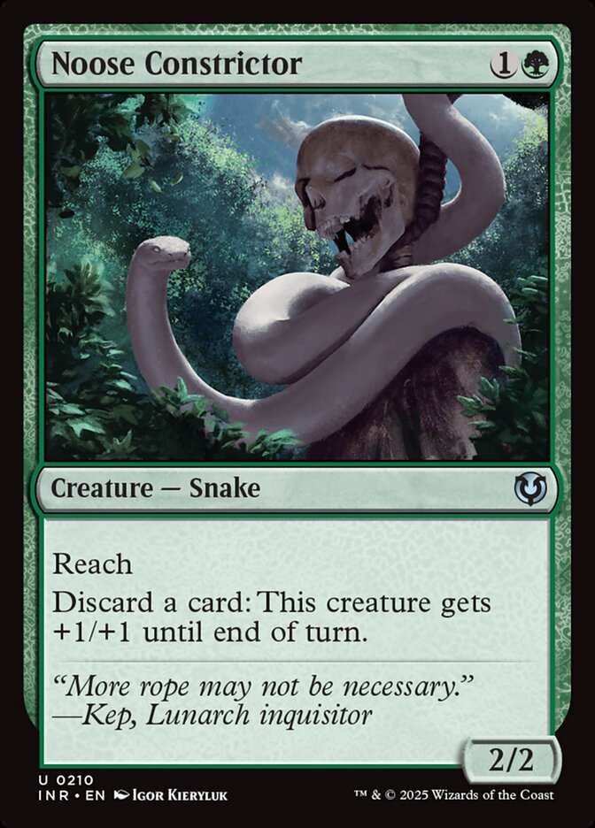 Noose Constrictor 210 (Innistrad Remastered) 