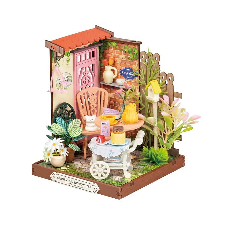 Diy Mini House Fancy Tea Yard - Good Games