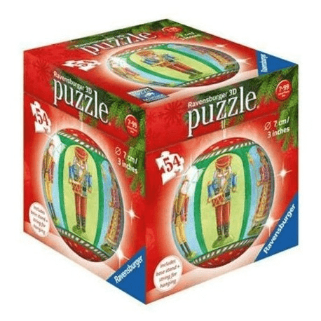 Ravensburger - Christmas Puzzleball - Toy Soldier - 54 Piece Jigsaw - Good Games