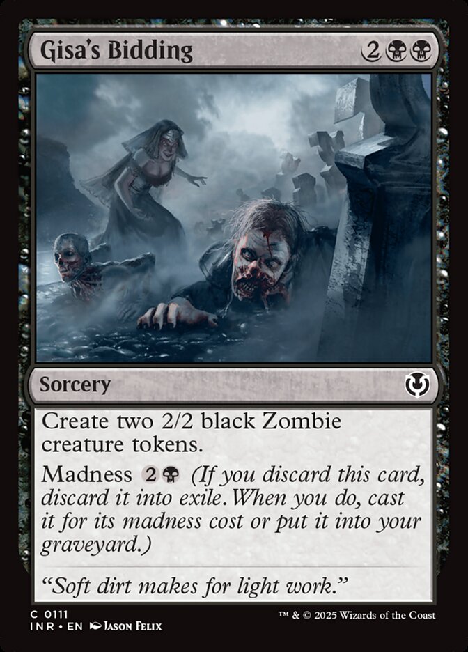 Gisa's Bidding 111/287 (Innistrad Remastered)  - Foil