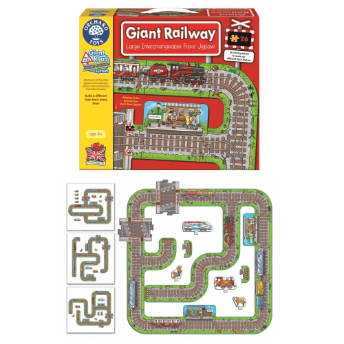 Giant Railway Jigsaw Orchard Toys - Good Games