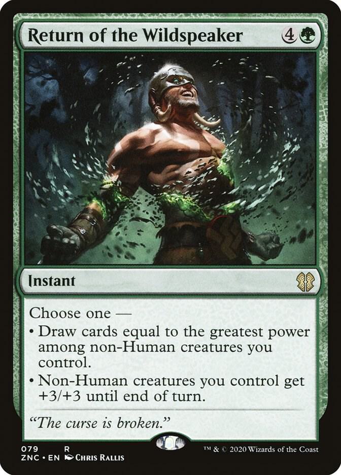 Return of the Wildspeaker 79/142 (Commander: Zendikar Rising) 