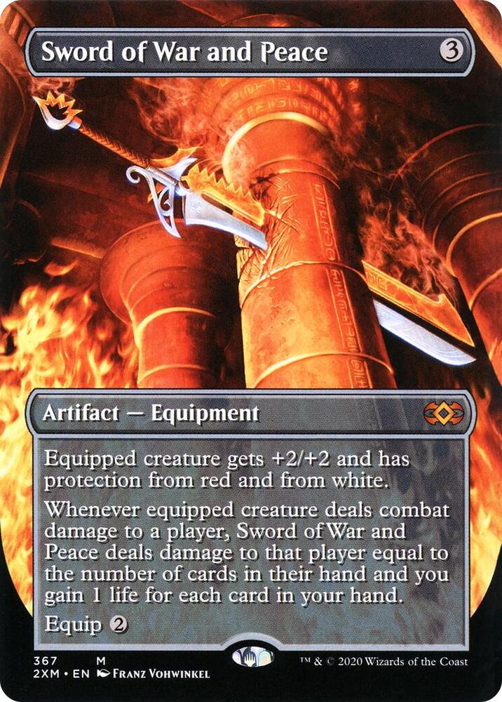 Sword of War and Peace 367/332 (Double Masters)  - Borderless