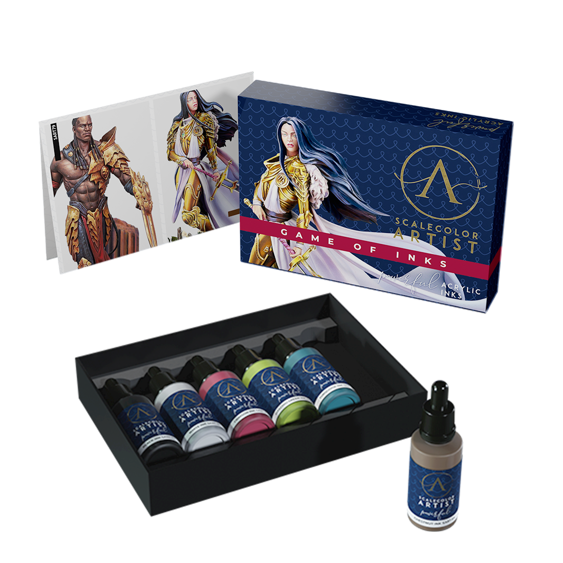 Scale 75 Scalecolor Artist Game of Inks Paint Set - Good Games