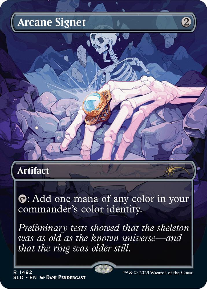 Arcane Signet 1492 (Secret Lair Drop Series)  - Borderless