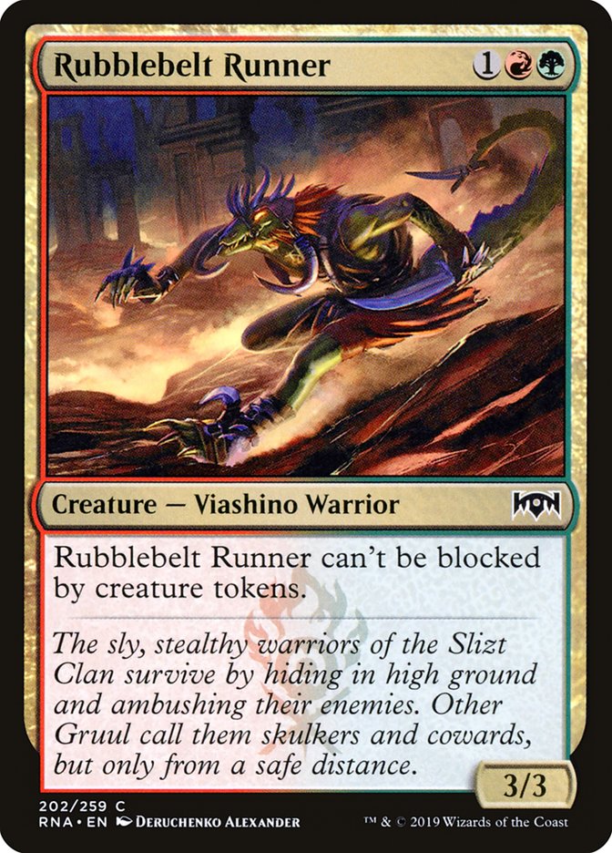 Rubblebelt Runner 202/259 (Ravnica Allegiance) 