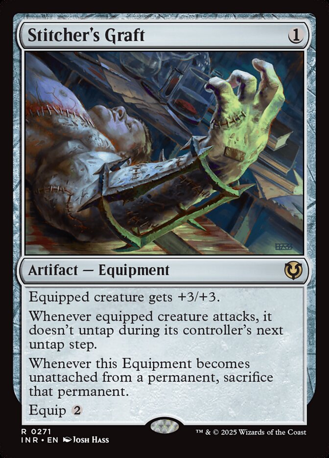 Stitcher's Graft 271 (Innistrad Remastered)  - Foil