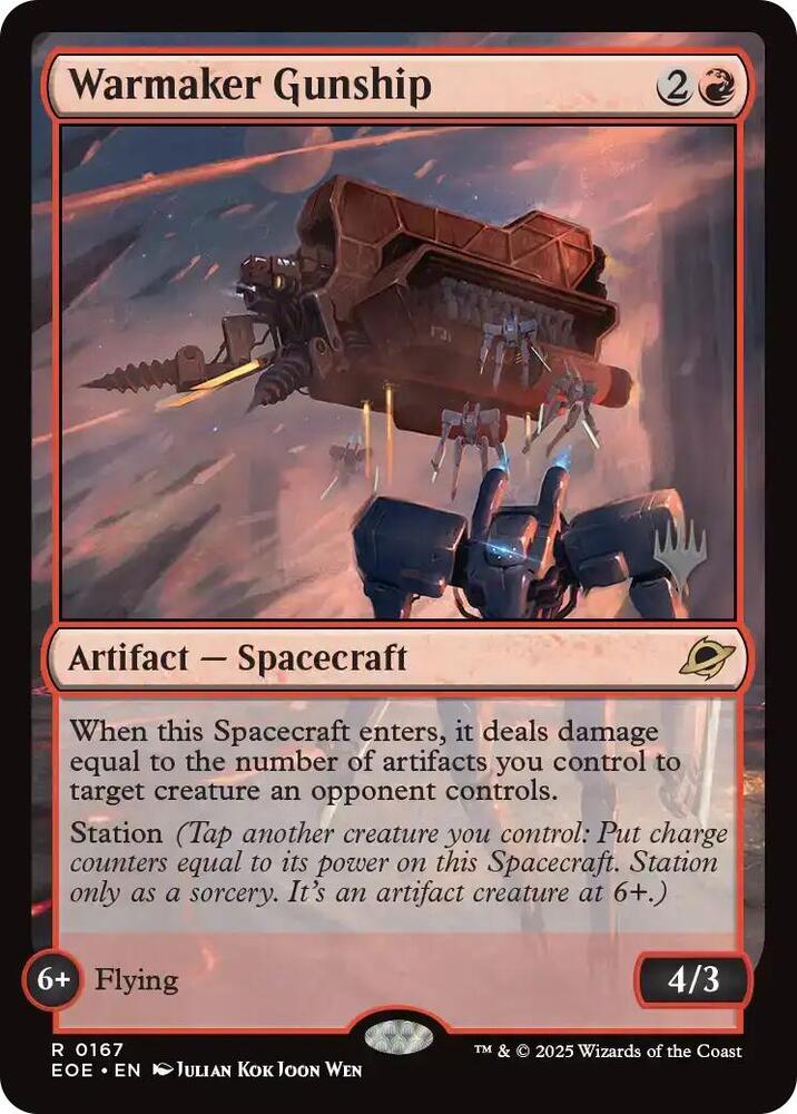 Warmaker Gunship 167 (Promo Pack: Edge of Eternities) 