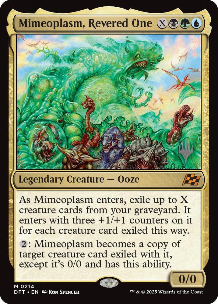 Mimeoplasm Revered One 214 (Promo Pack: Aetherdrift)  - Foil