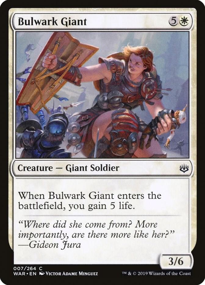 Bulwark Giant 7/264 (War of the Spark) 