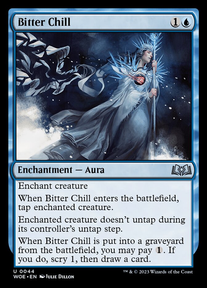 Bitter Chill 44/276 (Wilds of Eldraine)  - Foil