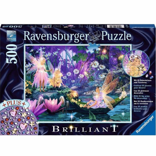 Ravensburger - Fairy With Butterflies - 500 Piece Jigsaw