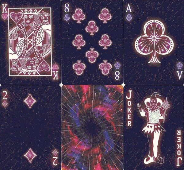 Bicycle Stargazer Falling Star Playing Cards
