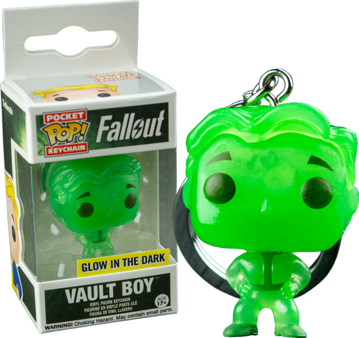 Fallout - Vault Boy Green GW Pop! Keychain - Good Games