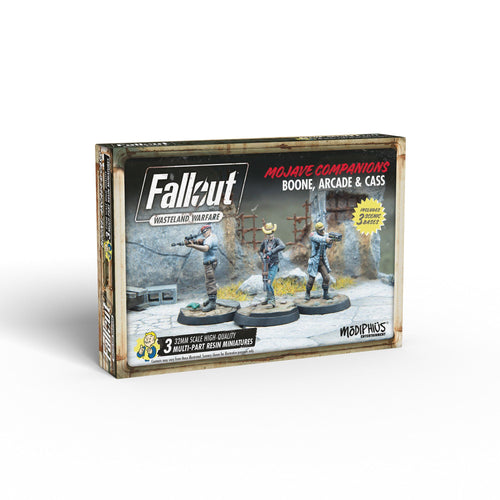Fallout Wasteland Warfare - Boone Arcade and Cass
