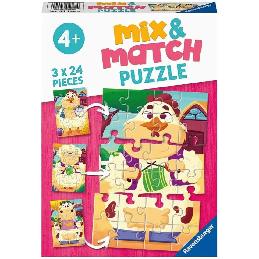Ravensburger - My Farm Friends Puzzle 3x24 Piece Jigsaw - Good Games