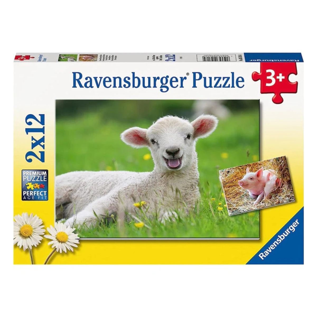 Ravensburger - Farm Animals 2x12 Piece Jigsaw - Good Games