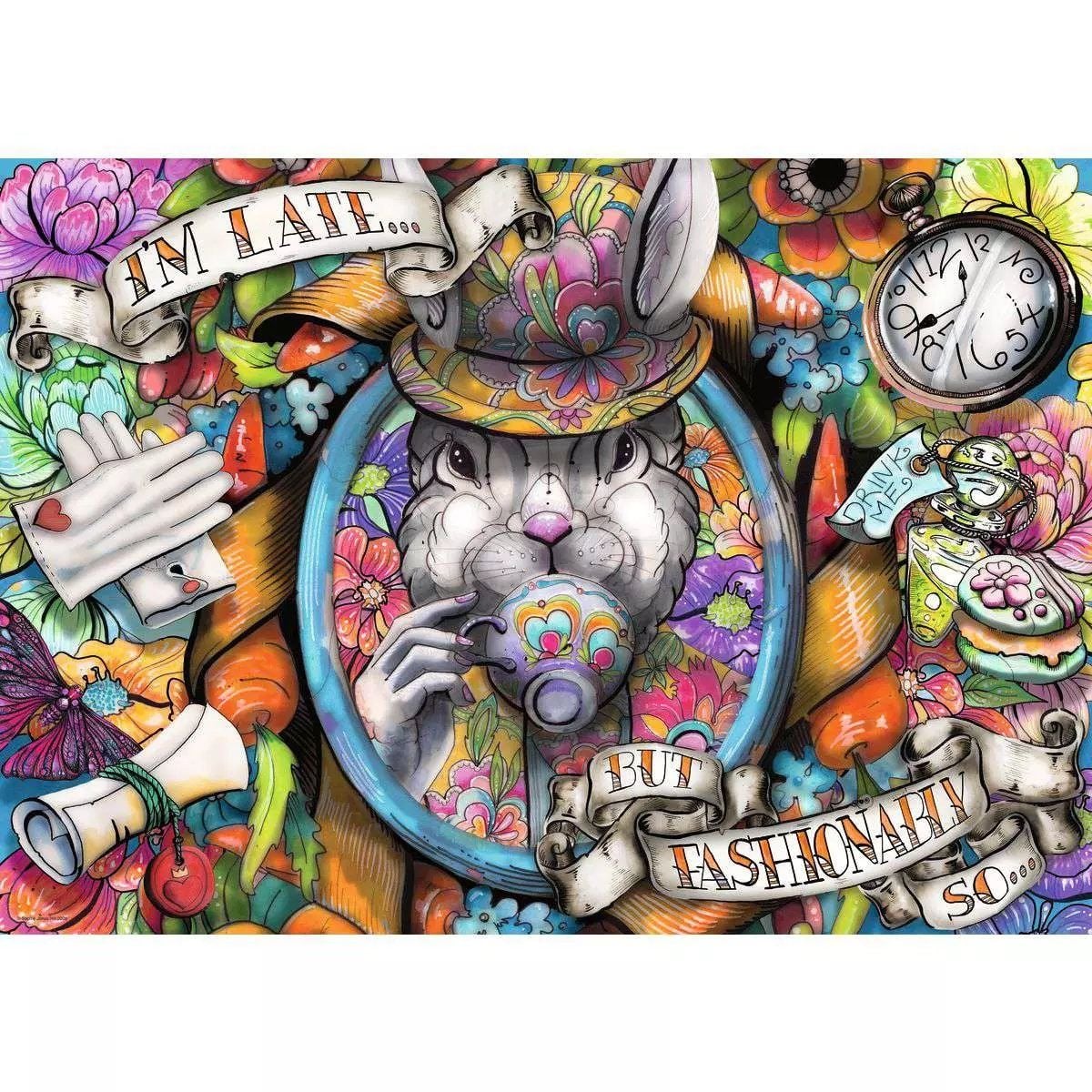 Ravensburger - Fashionably Late 1000 Piece Jigsaw