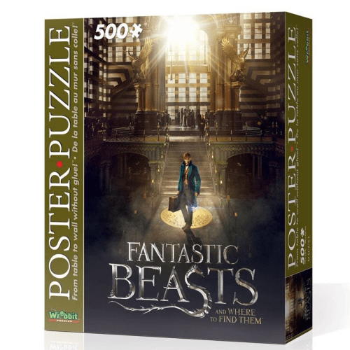 Wrebbit - Fantastic Beasts - Mac Usa 500 Piece 3D Jigsaw - Good Games