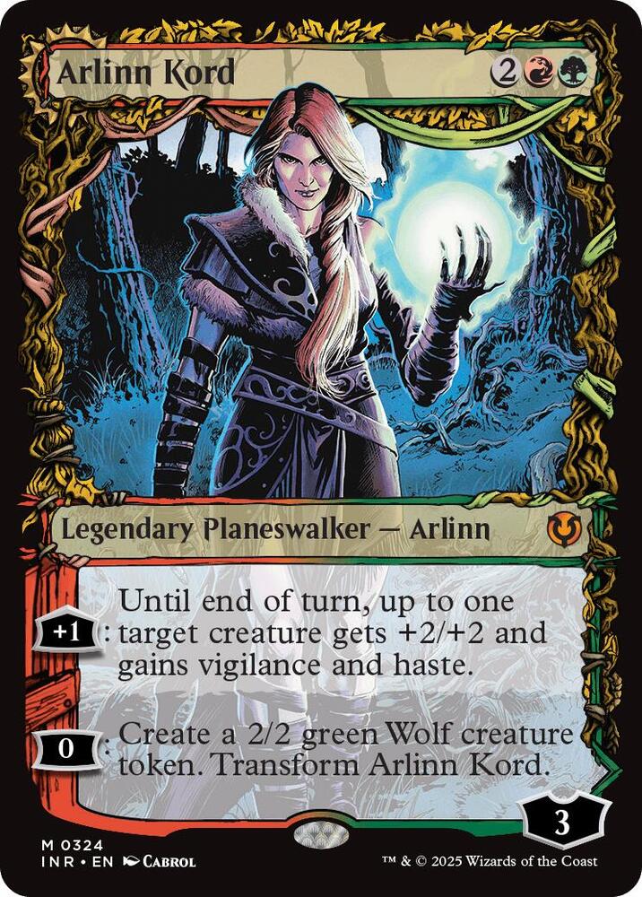 Arlinn Kord // Arlinn, Embraced by the Moon 324/287 (Innistrad Remastered)  - Showcase Foil
