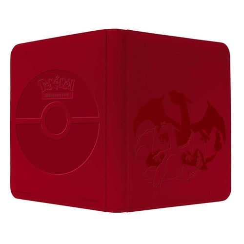 POKEMON - Portfolio - 9PKT- Zippered PRO Binder- Elite Series Charizard - Good Games