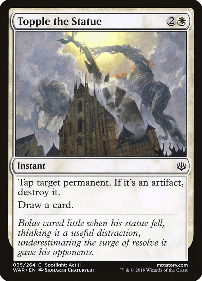 Topple the Statue 35/264 (War of the Spark) 
