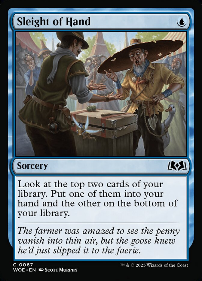 Sleight of Hand 67/276 (Wilds of Eldraine)  - Foil