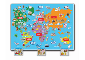Felt Creations - World Felt Map