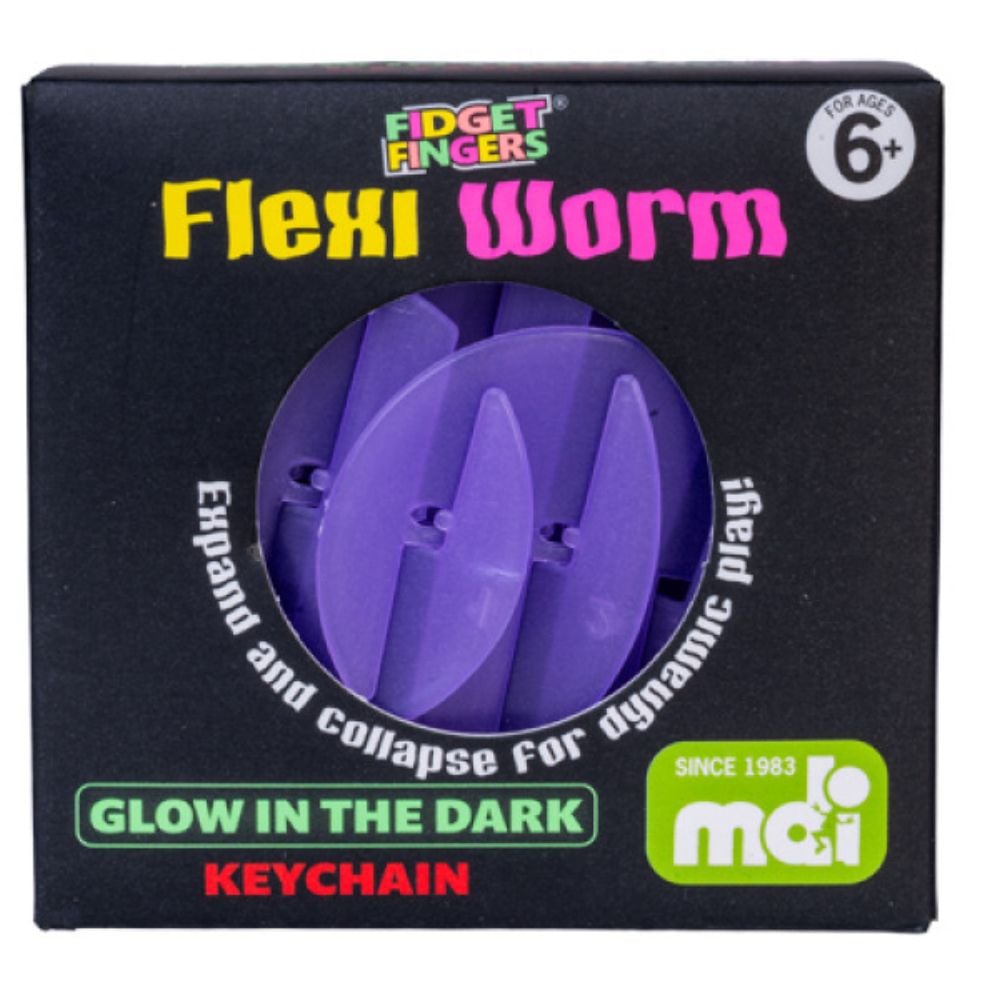Flexi Worm Keychain Gid